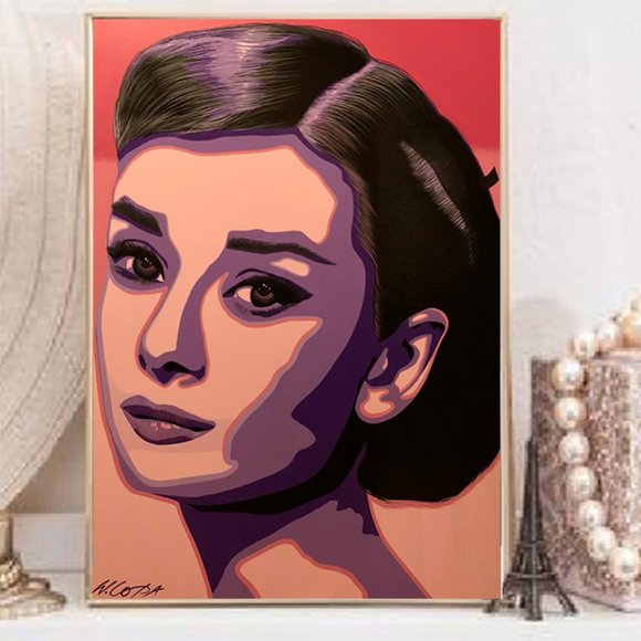 Audrey Hepburn Painting - Picture 3 of 4